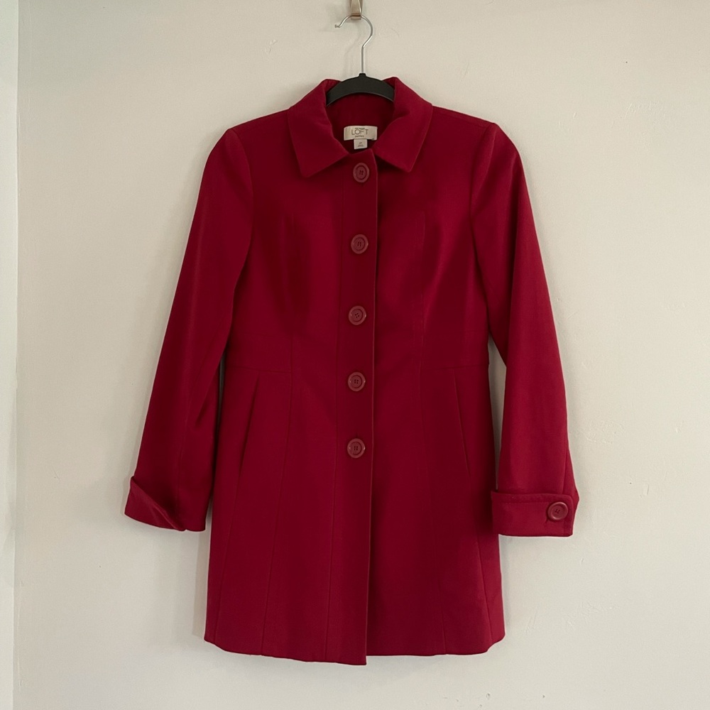 Ann Taylor Loft Petites Peacoat Sz 2P